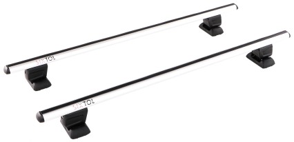 Barra transversal de aluminio con cerradura ROOF RACK FIX 1, 120 cm, capacidad de 90 kg