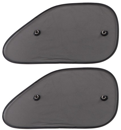 Parasol para ventana de coche con ventosas CAR SUNSHADE SET 9, 65 x 38 cm, 2 piezas