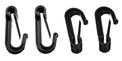 Ganchos de sujeción para red de coche CAR NET HOOKS, 10 piezas - Repuesto