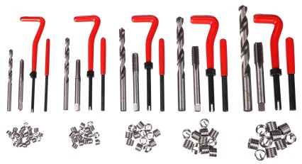 Kit de reparación de roscas MECHANIC THREAD SET 131, M5 - M12