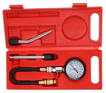 Kit de prueba de compresión para motores de gasolina MECHANIC ENGINE TESTER 4, 0-20 bar, 4 piezas