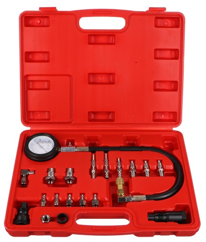 Kit de prueba de presión de cilindro para motores diésel MECHANIC ENGINE TESTER 21, 0-70 bar, 21 pie