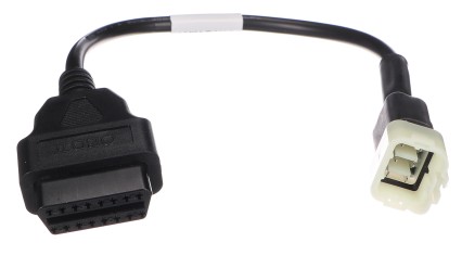 Adaptador OBD-II de 6 pines para motocicletas Kawasaki MECHANIC CABLE 17