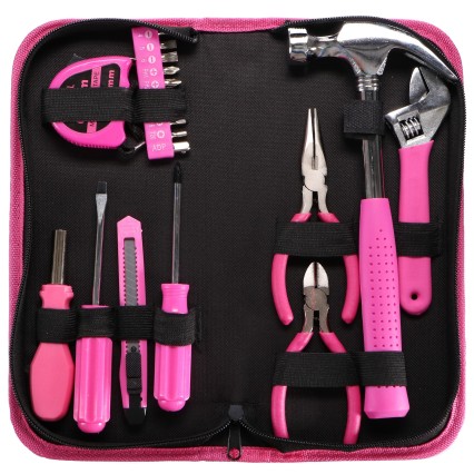 Juego de herramientas HOME PINK 20