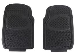 Alfombrillas de goma universales para coche CAR MAT UNI SET 1, delantero, 2 piezas