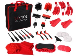 Kit multifuncional de limpieza y lavado de coche CAR DETAILING 33, 33 piezas