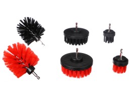 Juego de cepillos para taladro para limpieza de coche CAR DETAILING DRILL BRUSH 6, 6 piezas