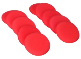 Juego de almohadillas para pulir cera de coche CAR DETAILING WAX PAD 10, 10 piezas