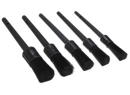 Juego de cepillos duros de precisión para limpieza de coche CAR DETAILING BRUSH 5 HARD, 5 piezas