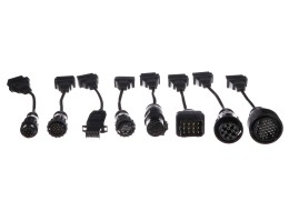 Juego completo de adaptadores OBD-II para camiones MECHANIC CABLE SET 2, 8 piezas