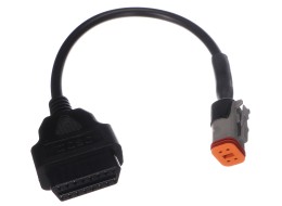 Adaptador OBD-II de 4 pines para motocicletas Harley-Davidson MECHANIC CABLE 20