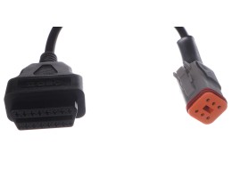 Adaptador OBD-II de 6 pines para motocicletas Harley-Davidson MECHANIC CABLE 21