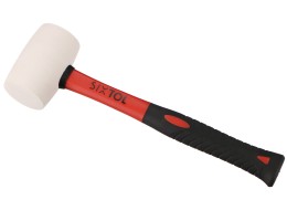 Mazo de goma TPR HAMMER 220, blanco, 220 g, 285 mm