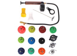 Juego para la prueba del sistema de refrigeración MECHANIC COOLING TESTER 18, 0-2,5bar, 18 piezas